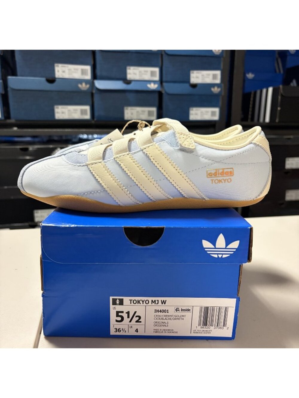 size 5.5 - adidas womens tokyo mj Crystal Sky Cream White - ih4001